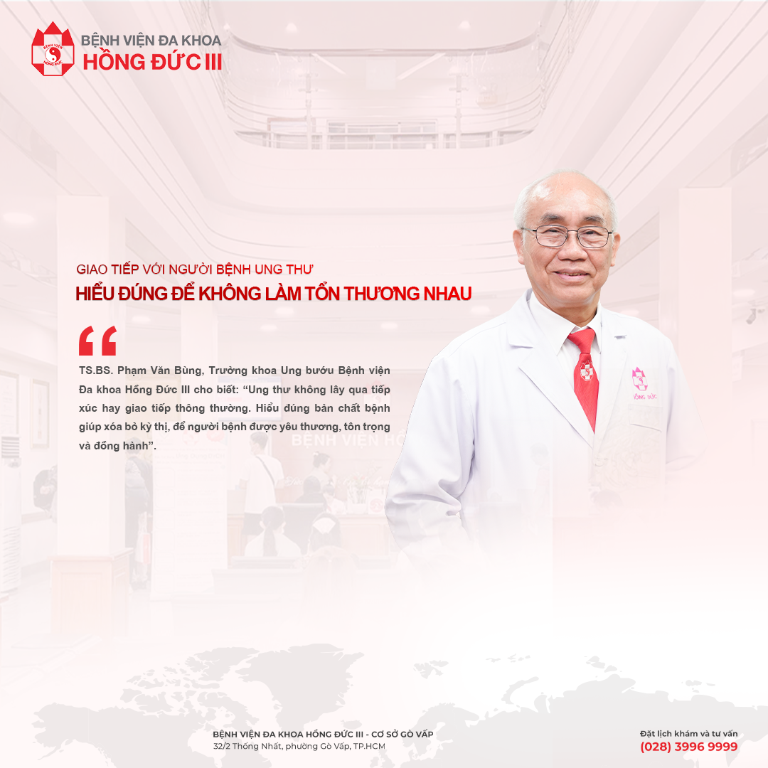 Nhân ngày Thế giới Phòng chống ung thư (4/2):
Giao tiếp với người bệnh ung thư: Hiểu đúng để không làm tổn thương nhau